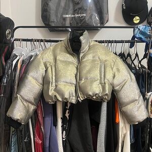 Shimmering Silver Jacket